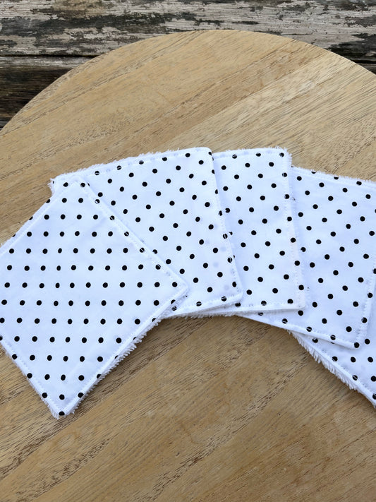 Lot de 5 cotons démaquillants réutilisables Lisa