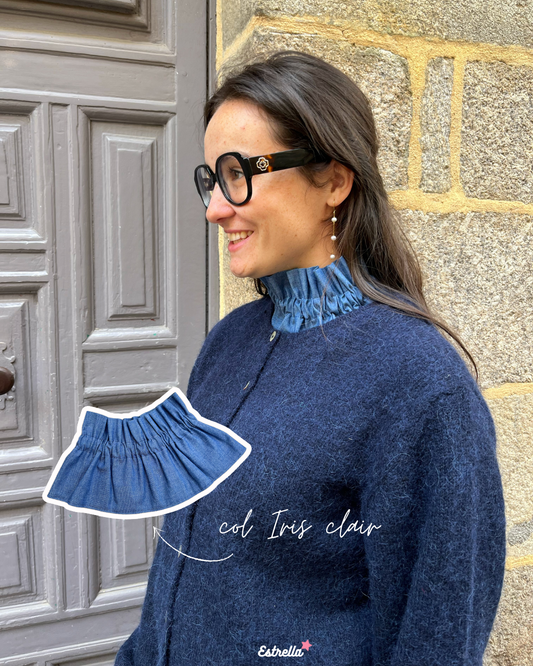 Iris Victorian collar (light)