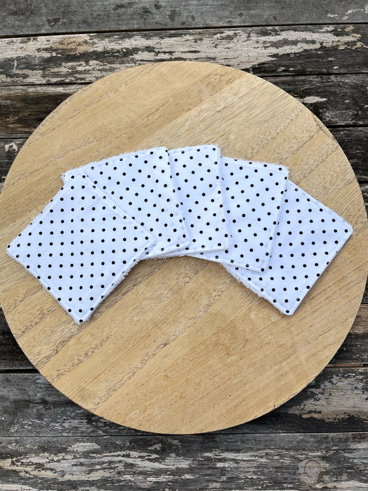 Lot de 5 cotons démaquillants réutilisables Lisa