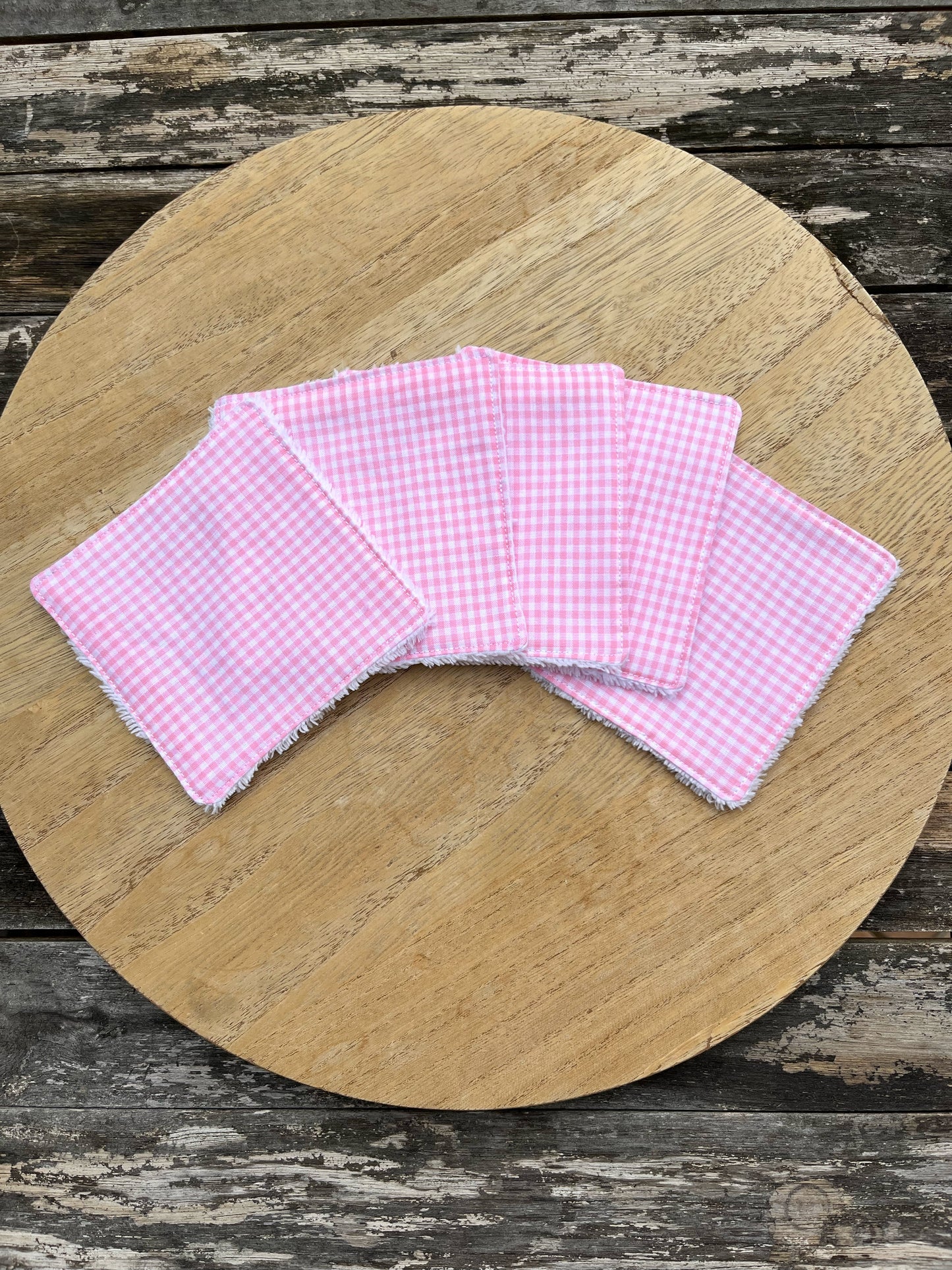 Lot de 5 cotons démaquillants réutilisables Perrine