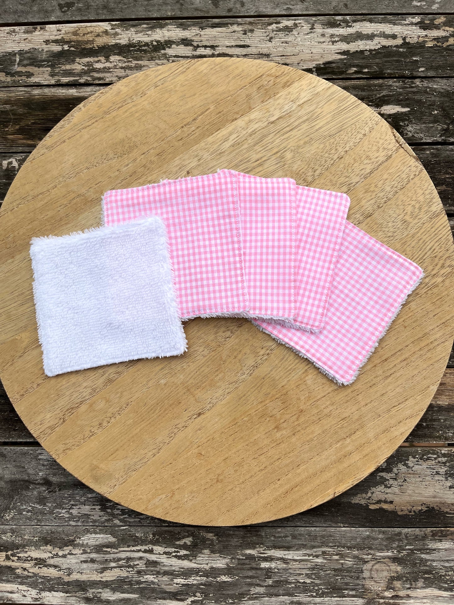 Lot de 5 cotons démaquillants réutilisables Perrine